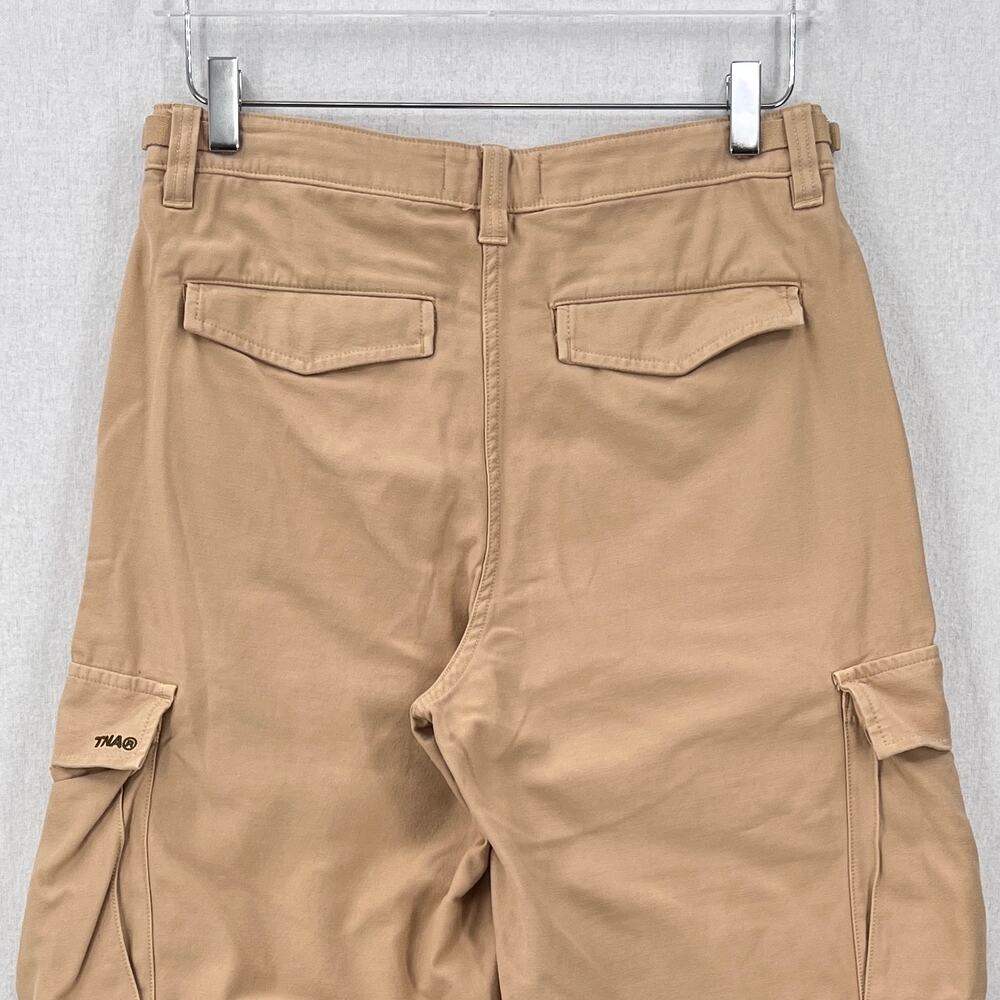 ARITZIA TNA Supply Cargo Pants Womens 6 Tan High Rise Wide Straight Leg Casual - Picture 8 of 16